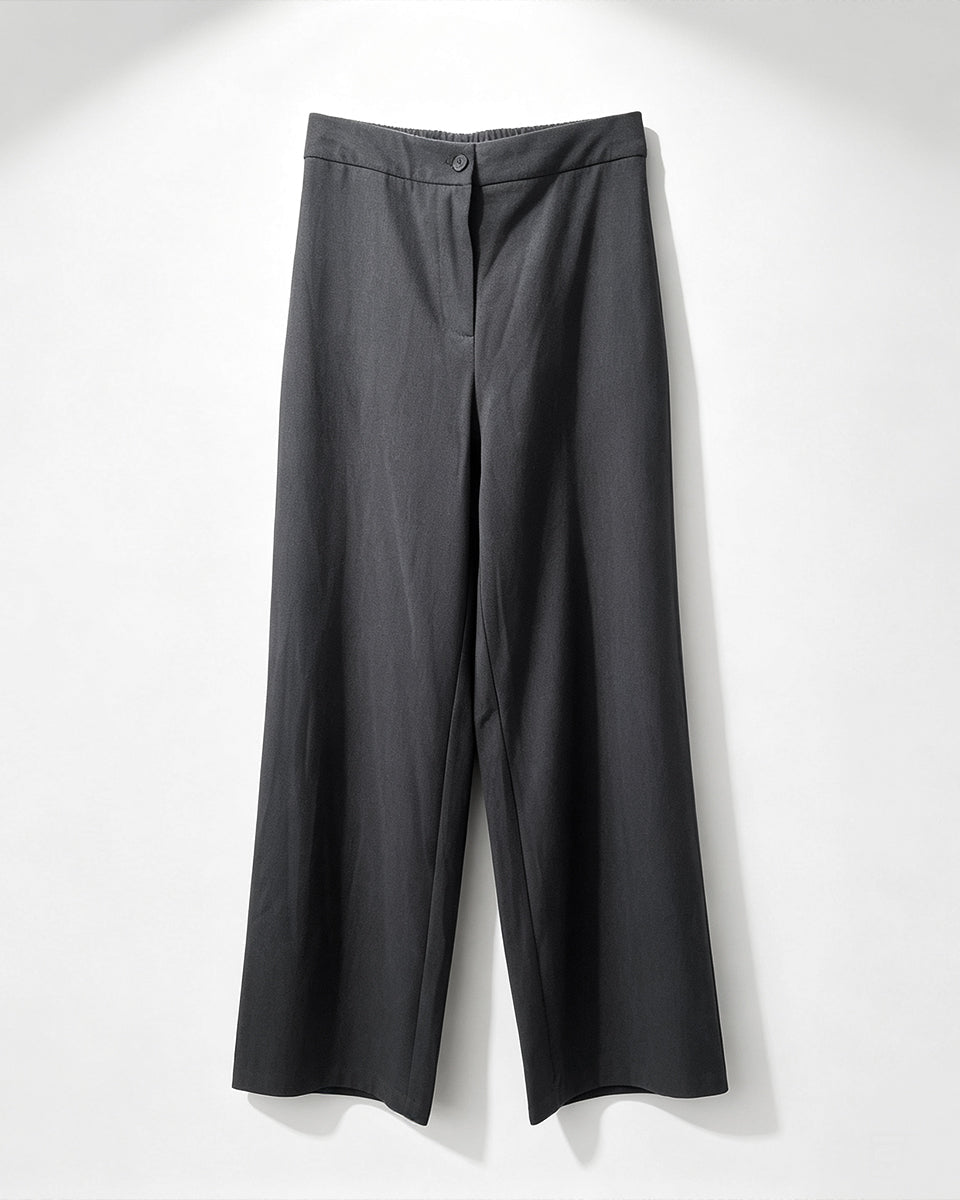 Wool‑Blend Two‑Piece Set