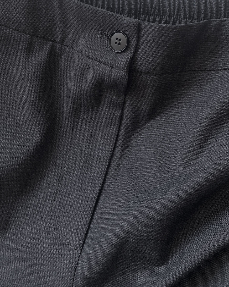 Wool‑Blend Two‑Piece Set