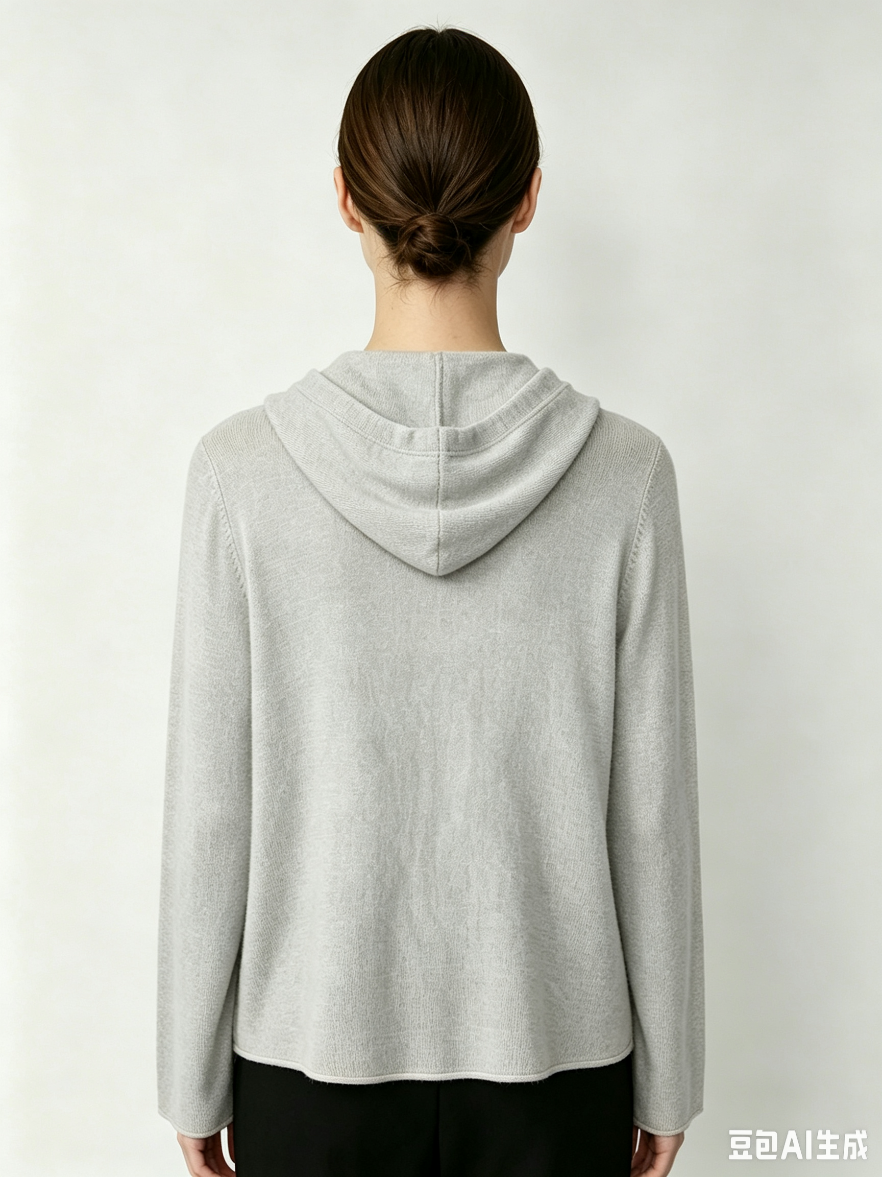 Cashmere Blend Hooded Sweater