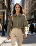 120S Wool Relaxed Shirt