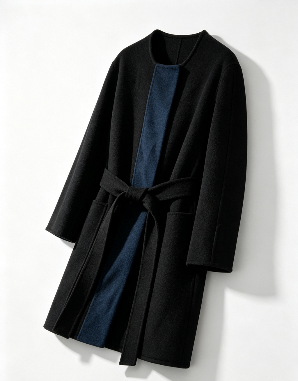 Double‑Sided Cashmere Coat