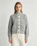 Lambswool Knit Cardigan