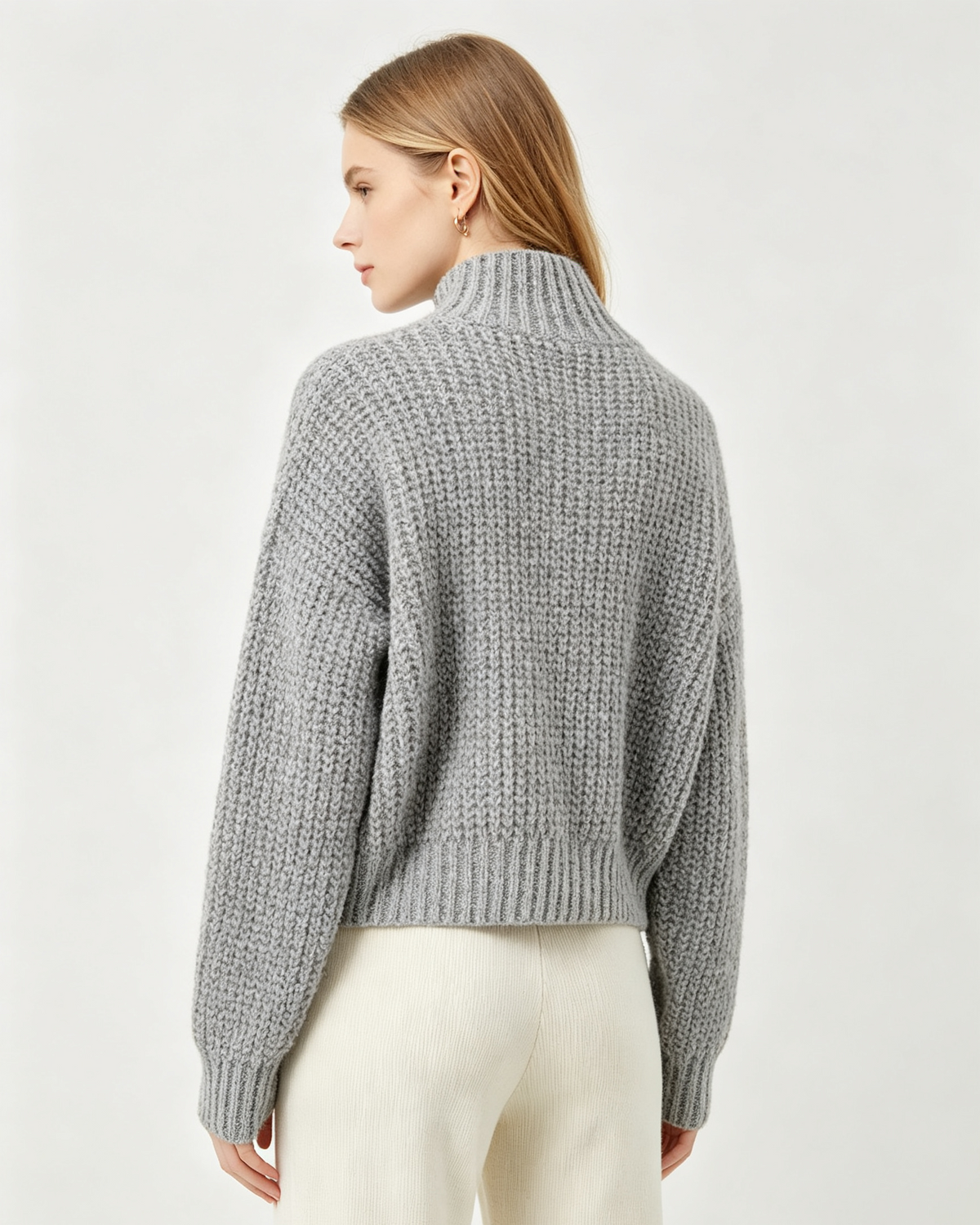 Lambswool Knit Cardigan