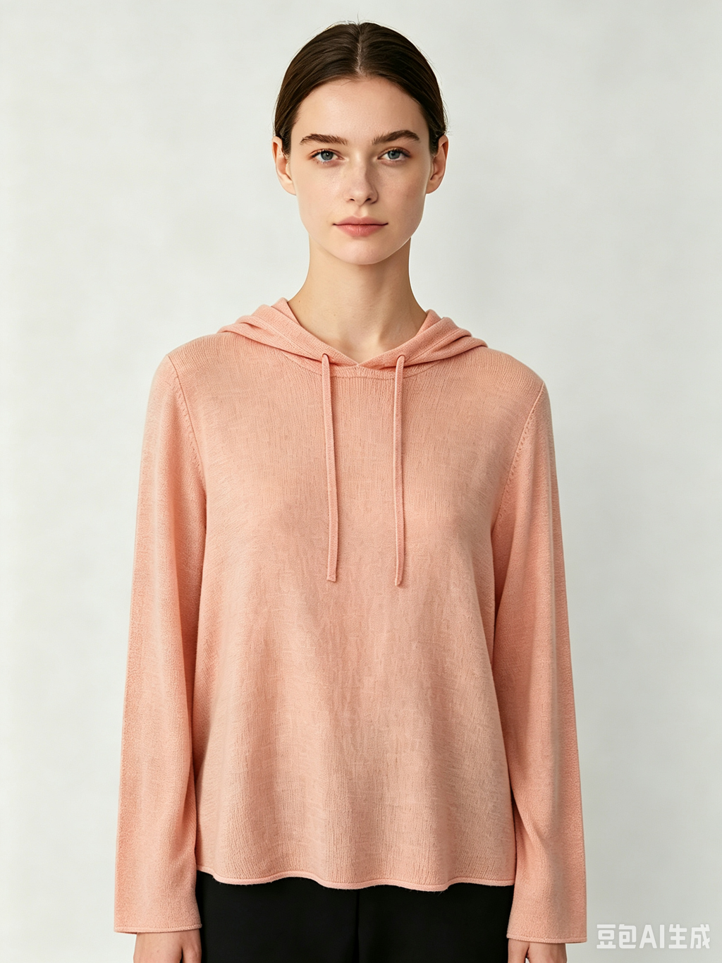 Cashmere Blend Hooded Sweater