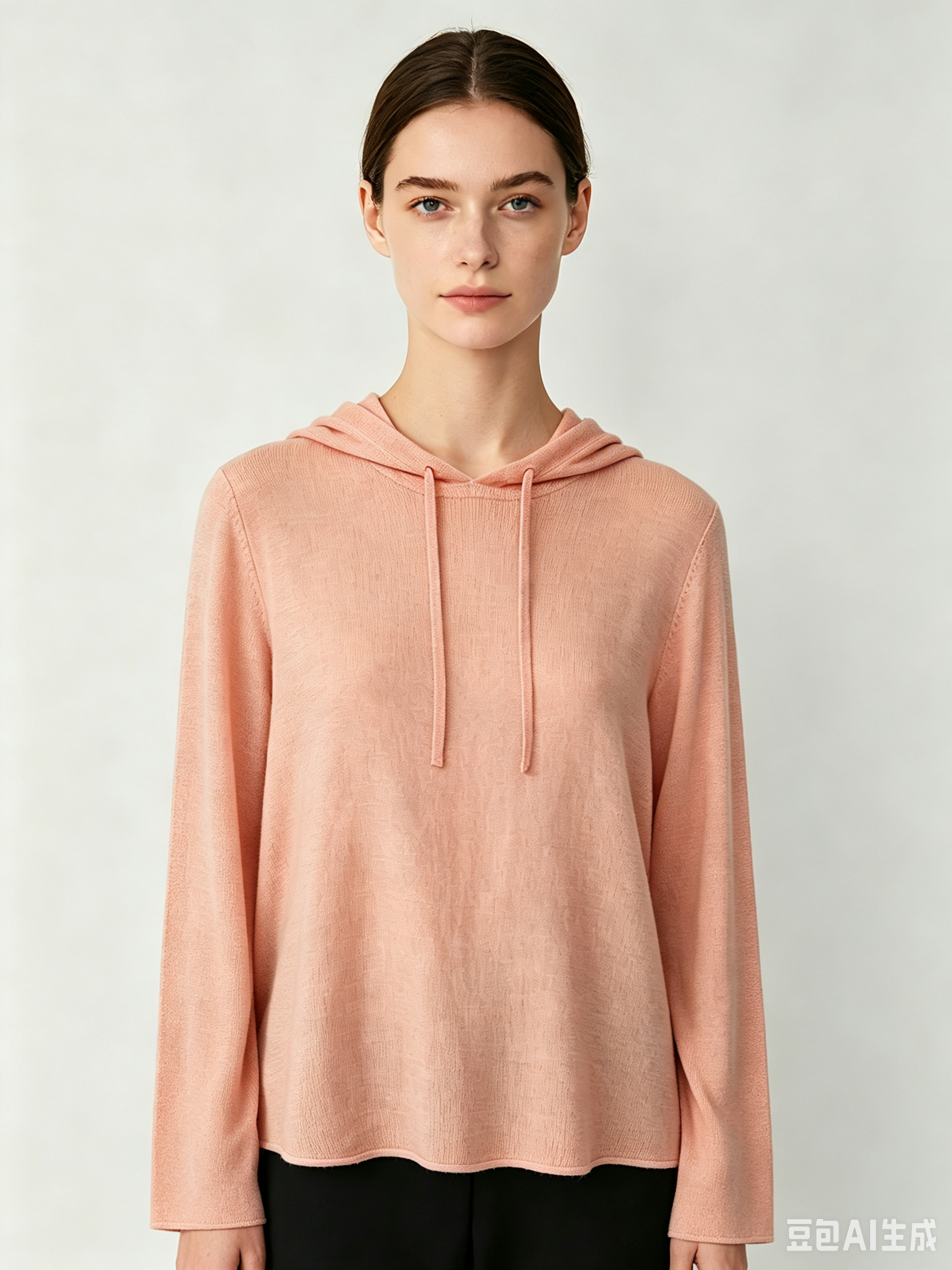 Cashmere Blend Hooded Sweater