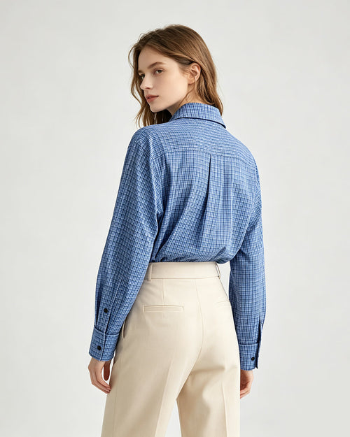 120s Check Cotton Shirt