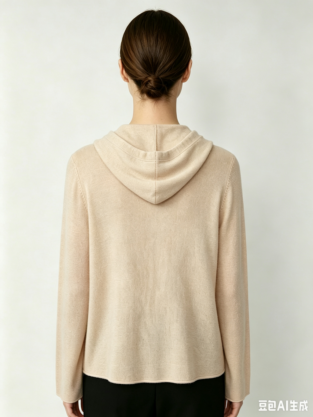 Cashmere Blend Hooded Sweater