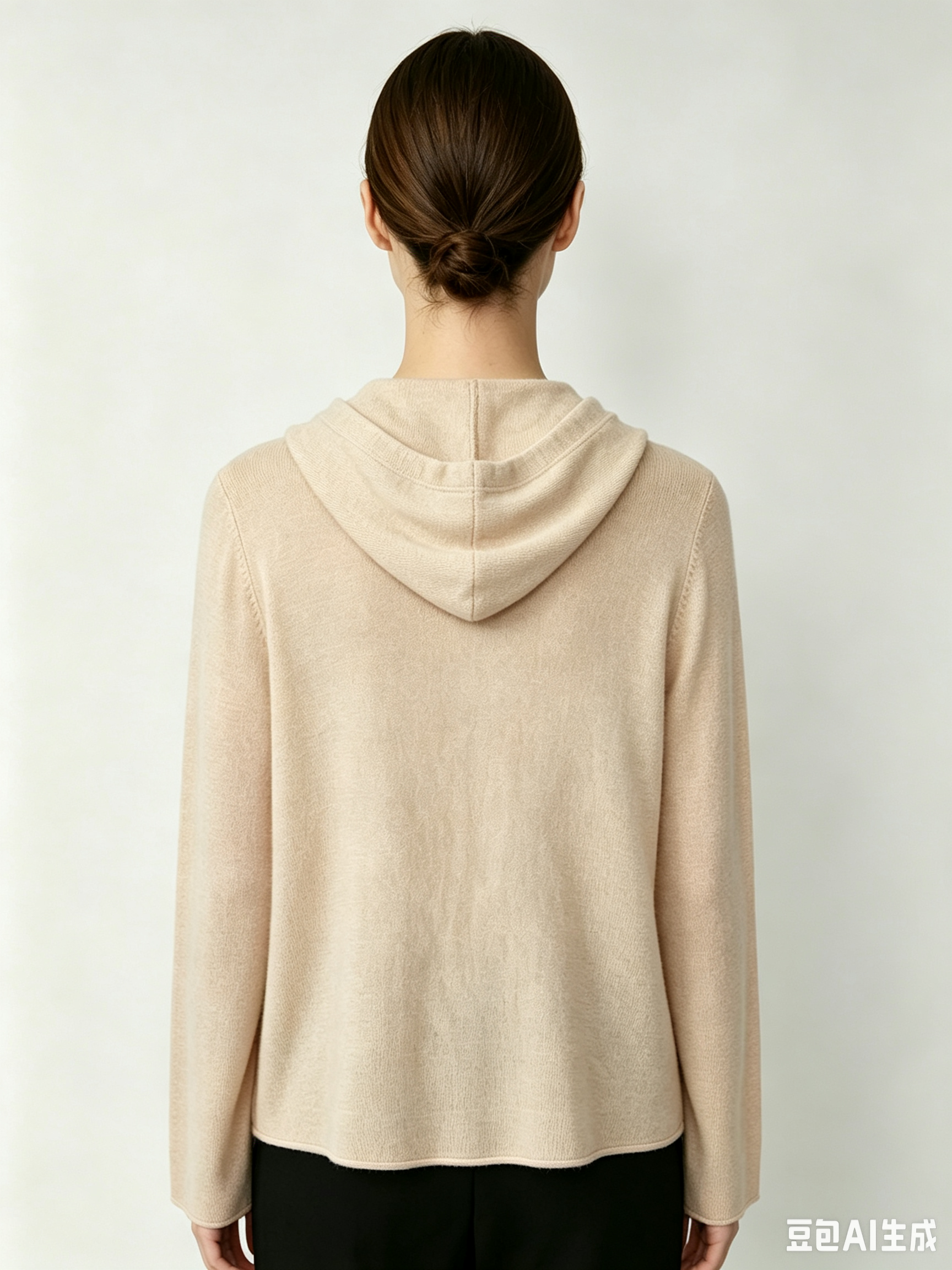 Cashmere Blend Hooded Sweater
