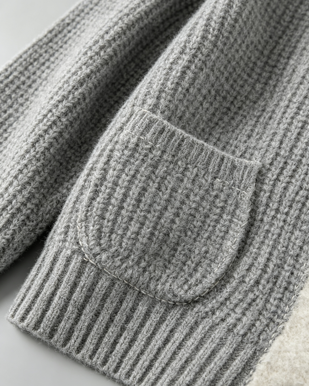Lambswool Knit Cardigan
