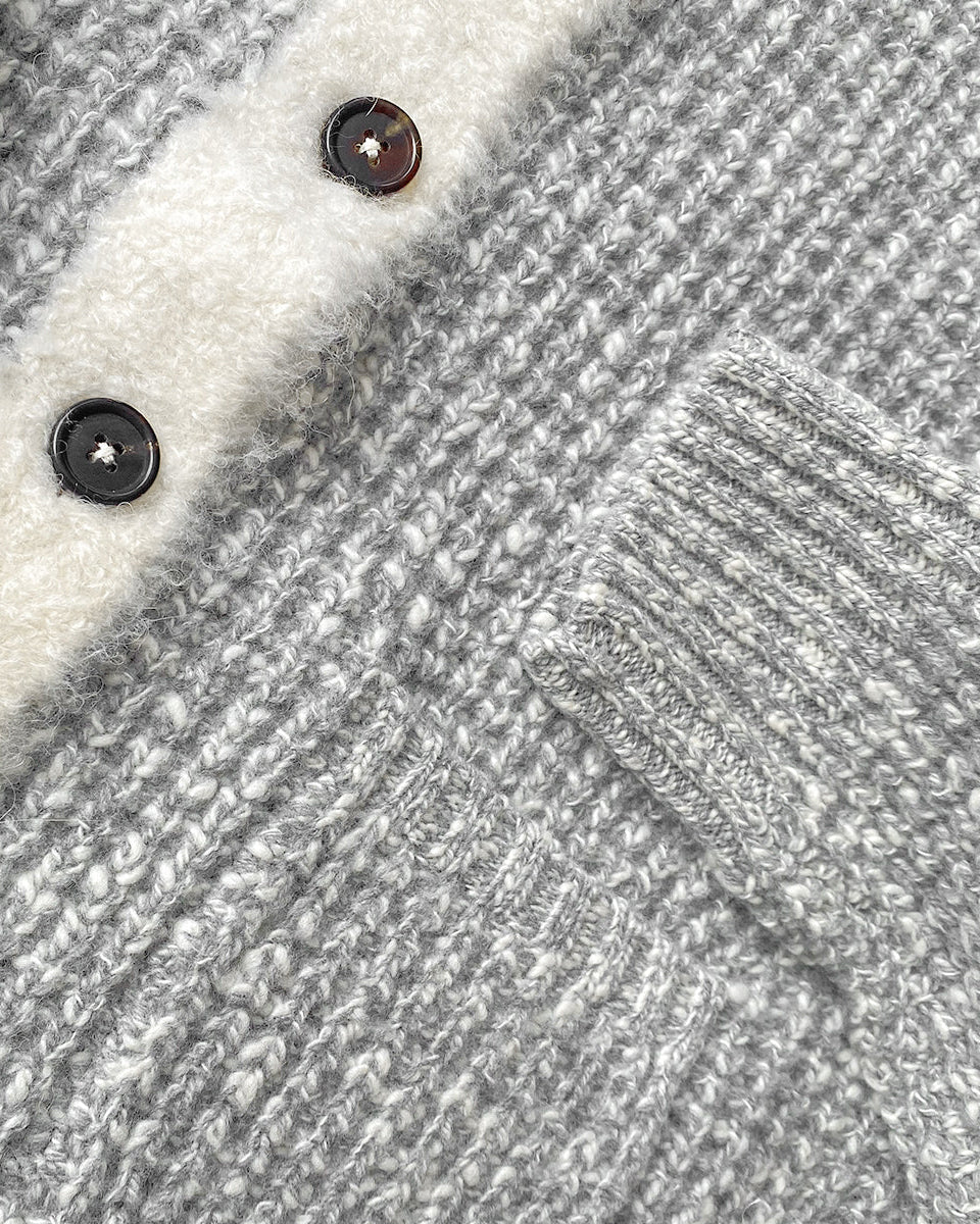 Lambswool Knit Cardigan
