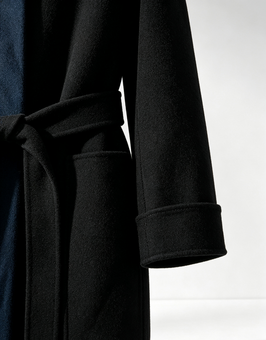 Double‑Sided Cashmere Coat