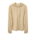 Cashmere Blend Hooded Sweater