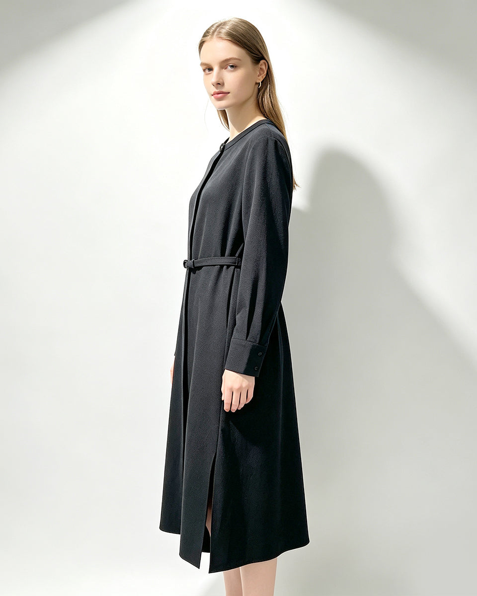 Wool‑Blend Two‑Piece Set