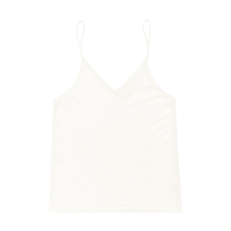 Cashmere V-Neck Cami Top