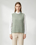 Cable Knit Sweater Vest
