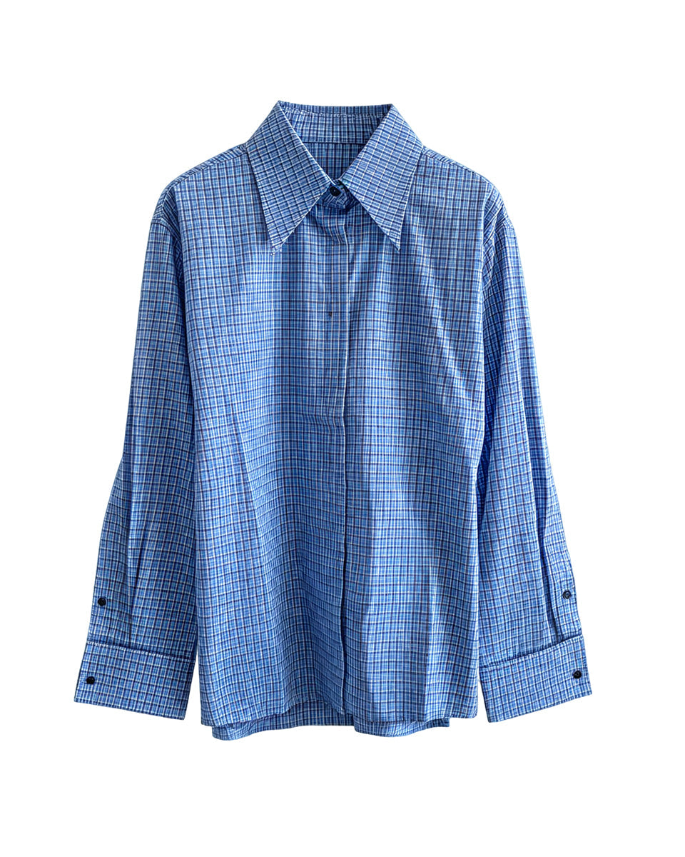 120s Check Cotton Shirt