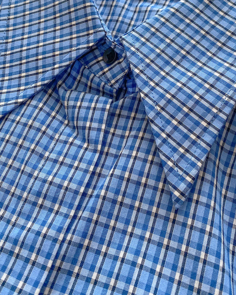 120s Check Cotton Shirt
