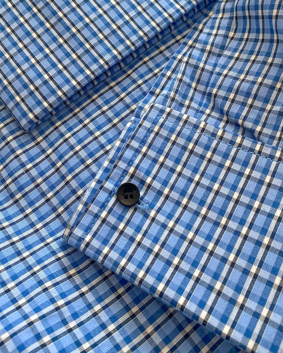 120s Check Cotton Shirt