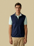 Reversible Zip-Up Vest for Men