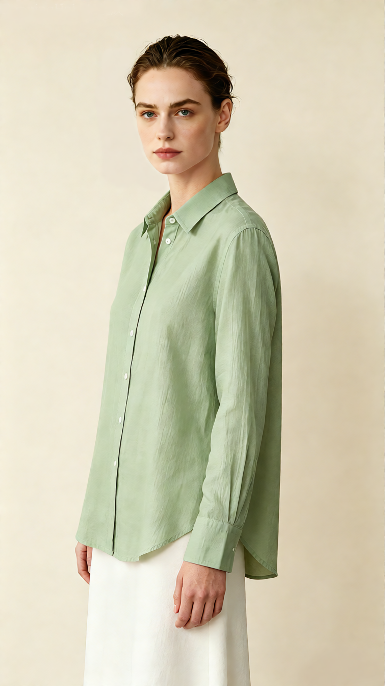 Luxury Egyptian Cotton Ladies Basic Top