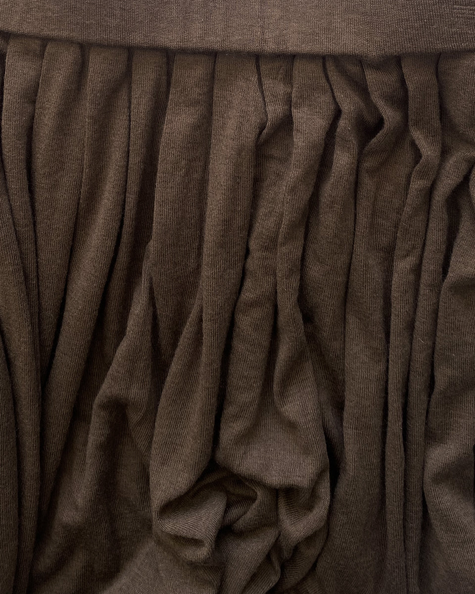 Elegant Pleated Midi Skirt