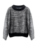 Marled Cashmere Crew Sweater
