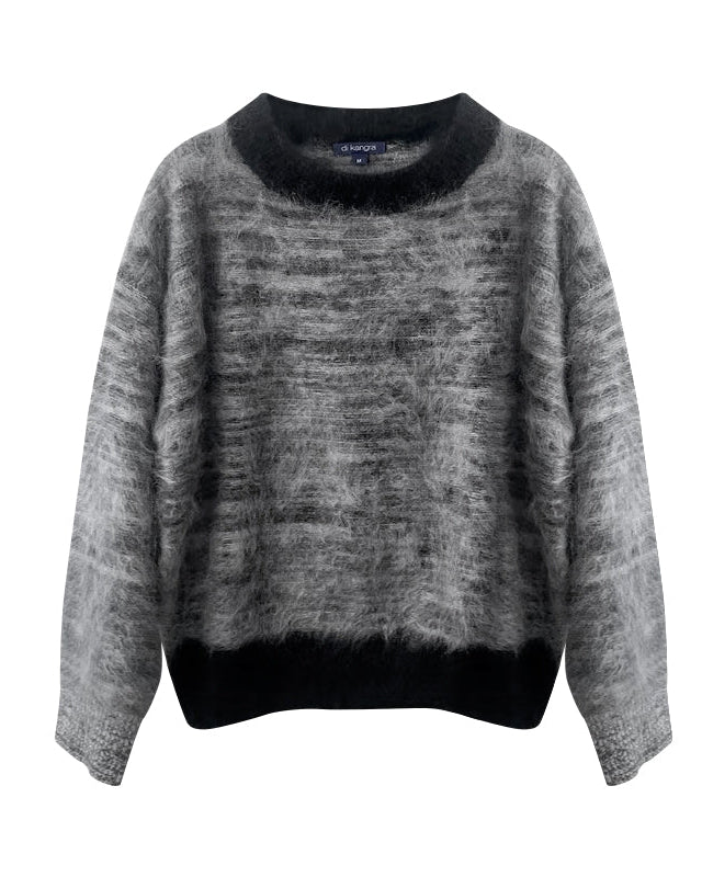 Marled Cashmere Crew Sweater